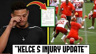 Patrick Mahomes Reacts to Travis Kelce's Injury as Chiefs Await Medical Results