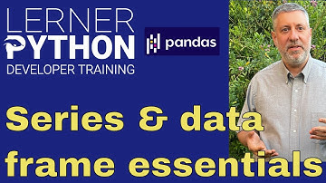 Intro to Python Pandas series and data frames: What are they, and how are they related?