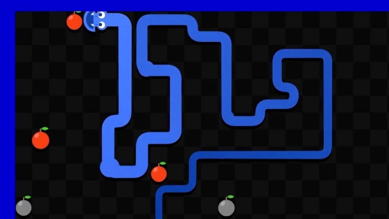 Google Snake Poison Mode - 50 apples in 43s 470ms (5 apples / Speed Normal / Size Large)