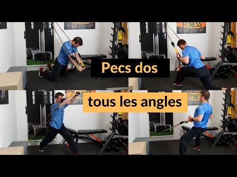 Séance pecs dos sous tous les angles [élastiques]