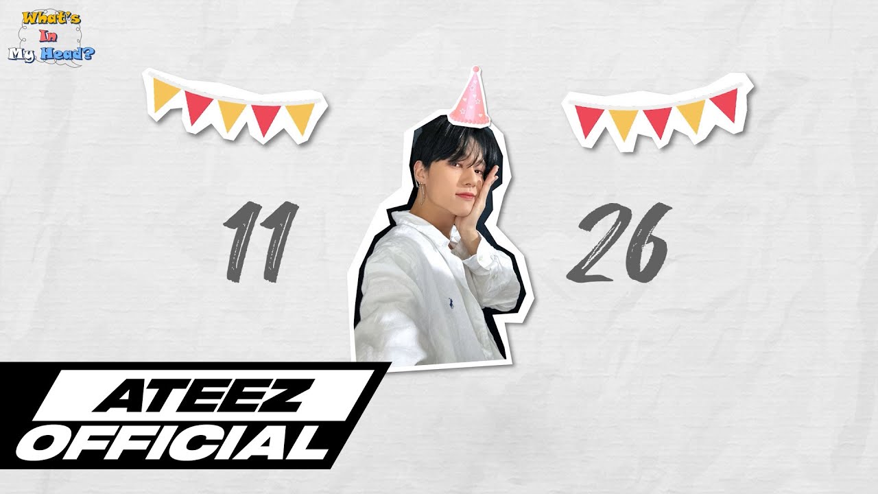 ATEEZ(에이티즈) What's In WOOYOUNG's Head💭 - YouTube