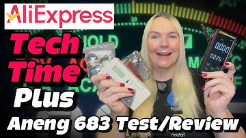 AliExpress Tech Time!  Cheap Electronics Kits, Soldering Iron Tester and Aneng 683 Multimeter Review