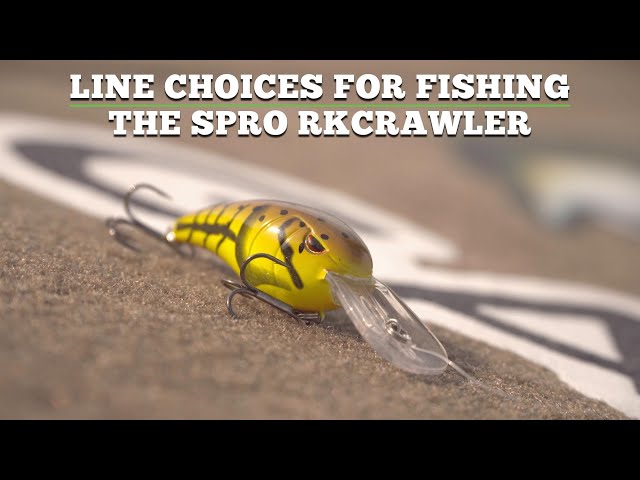 The Importance of Line Size When Fishing the SPRO RkCrawler