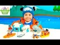 New!!! Лего Арктика для детей - Даник и конструктор Lego Duplo Arctic. Обзоры игрушек