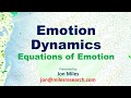 Emotion dynamics