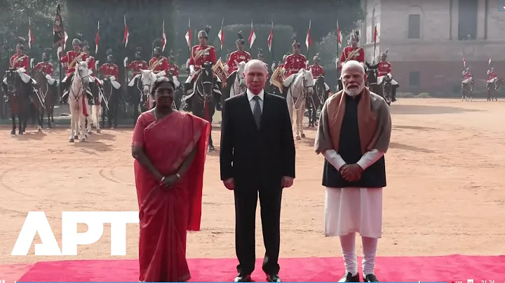 Putin Arrives: India Rolls Out Red Carpet, Modi & President Murmu Welcome Him at Rashtrapati Bhawan