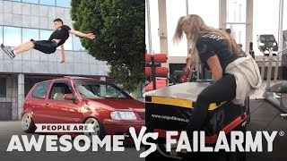 Parkour, Skateboarding & More | People Are Awesome vs. FailArmy