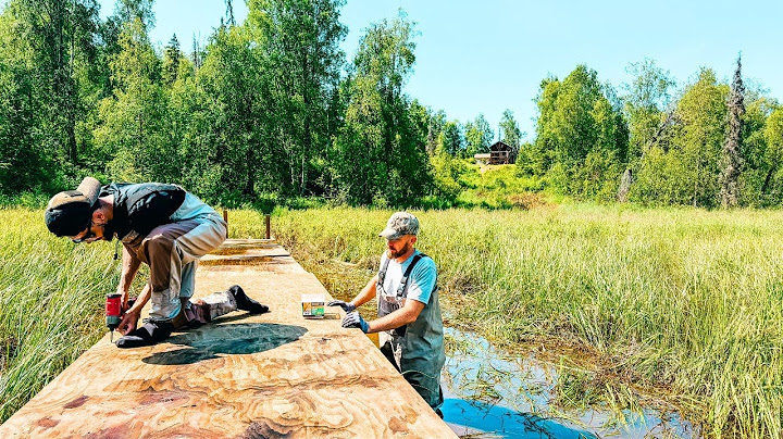 Remote Alaska: Building a 150ft Dock to Access our Cabin!