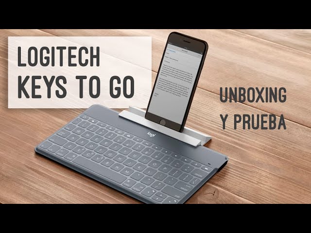 Keys-To-Go de Logitech es el teclado inalámbrico fino y ligero con el que  puedes