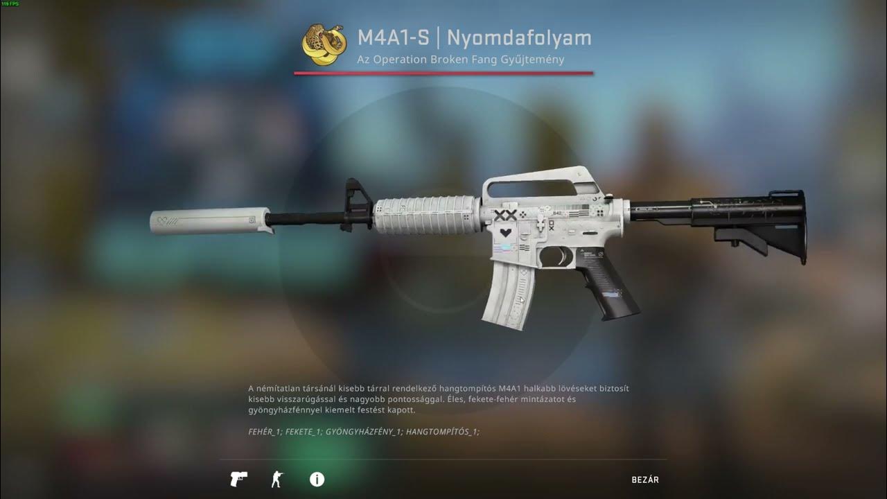 🔫 CSGO M4A1S Printstream (WellWorn) Showcase Unboxing Review YouTube