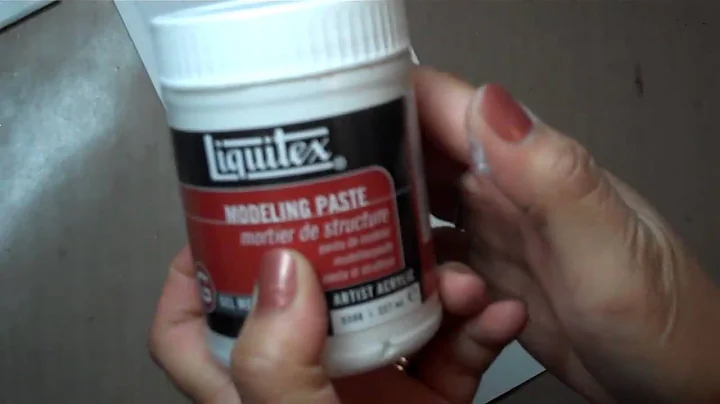 Working with Glass Bead Gel Medium - Tutorial