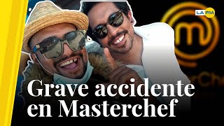 MasterChef: Estiwar G punteó a su compañero en el brazo