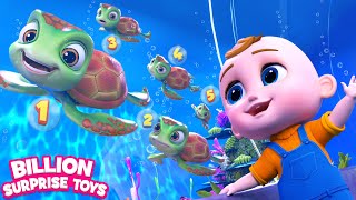 Magical Undersea Exploration: Counting Sea Creatures at the Indoor Aquarium Adventure! by BillionSurpriseToys  - Nursery Rhymes & Cartoons 1,384,462 views 5 months ago 3 minutes, 5 seconds