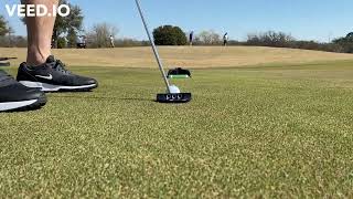 Automatic Golf Putter Cup - Putting training aid with automatic ball return