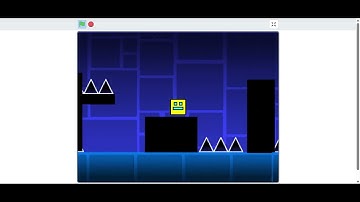 Making geometry dash with 2.2 features in scratch WIP