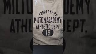 ウエアハウス Lot 483 MILTON ACADEMY リバースウィーブ スウェット