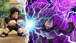 Becoming SASUKE UCHIHA in Shindo Life! screenshot 5