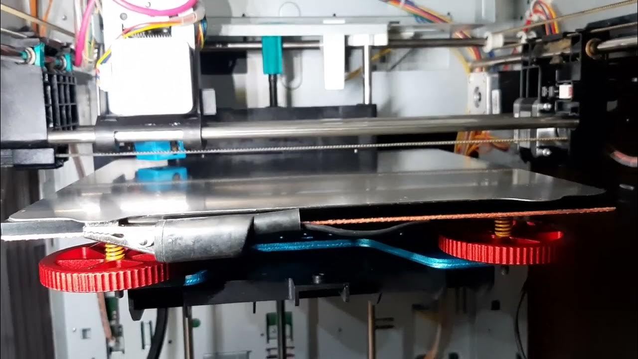 Da Vinci 1.0 Klipper Bed_Mesh on new larger flex steel bed