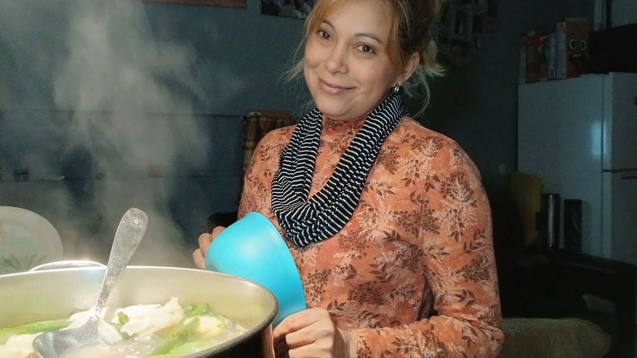 Acompáñame hacer una sopa salvadoreña 