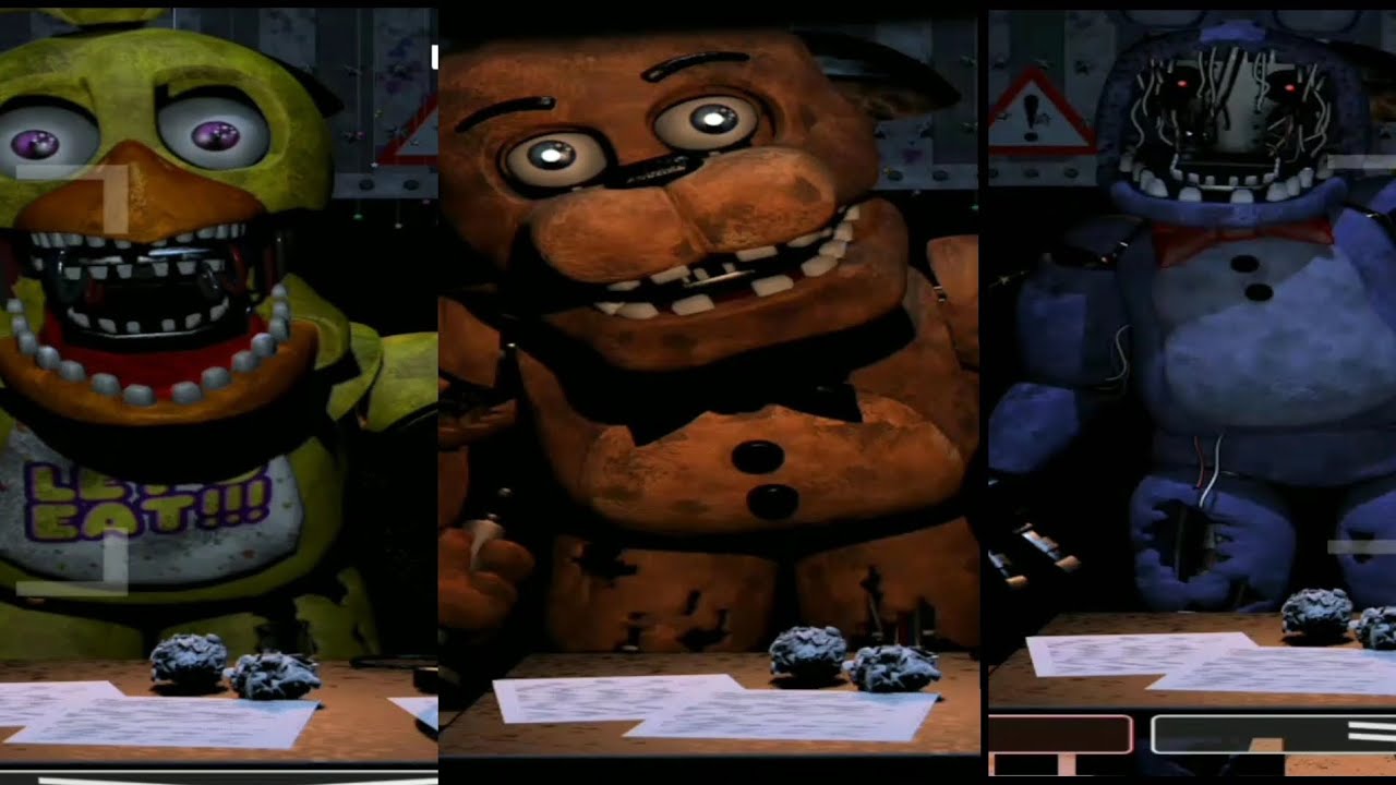 the-old-animatronics-are-back-too-fnaf-2-night-3-youtube