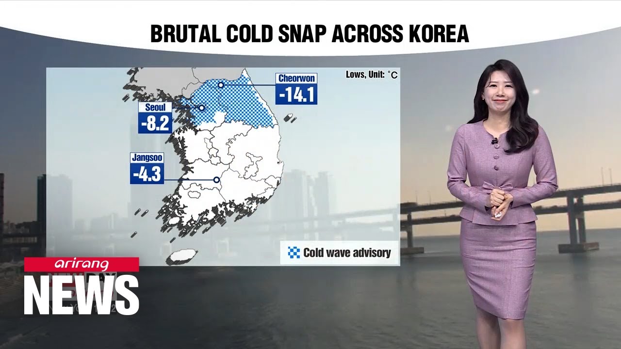 [Weather] Extremely cold today with heavy snow in west - YouTube