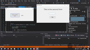 CV31 Passing Data Between Multiple Forms