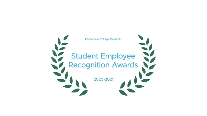 2020-2021 Student Employee Recognition Awards | Champlain College