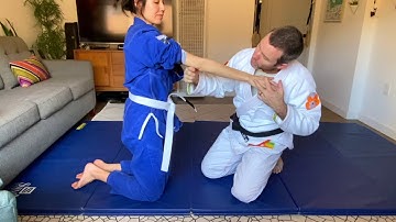 Straight Arm Lock (2nd Submission in Overhook from Closed Guard Series) with Stephan Goyne