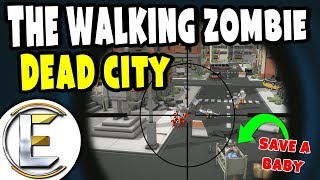 The Walking Zombie : Dead City - I Saved A Baby! (New Crazy Cartoon Zombie Survival Immobile FPS) screenshot 4
