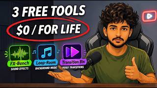I Built 3 Free Tools So You Never Pay For Sound Effects, Music or Transitions Again