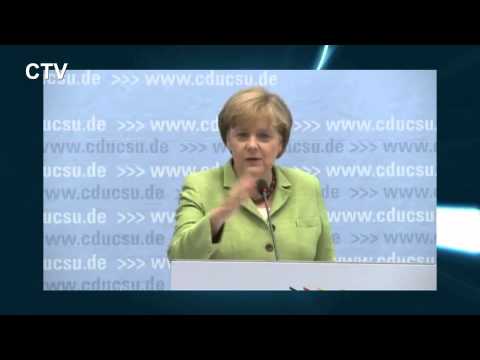Angela Merkel lustig