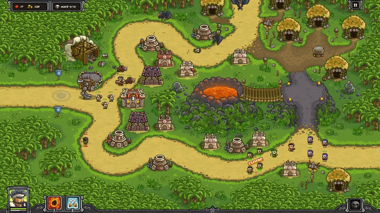kingdom rush frontiers all heroes all levels all stars