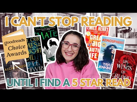 Reading Goodreads Choice Awards Nominees Until I Find a New Favorite Book 📖🐺✨ Goodreads Vlog