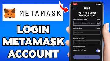 Aanmelden bij Metamask Wallet | Hoe inloggen op MetaMask-account 2025 | Metamask-app