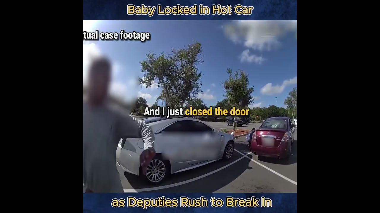 Baby Locked in Hot Car as Deputies Rush to Break In
