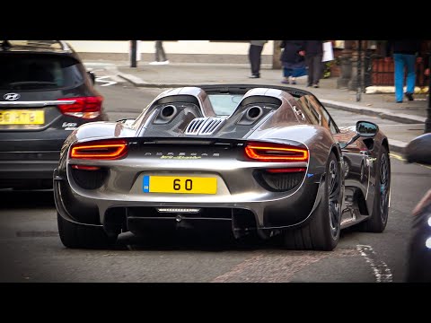 Supercars in London