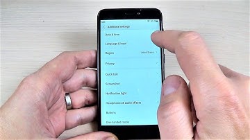 Xiaomi Redmi 4, 4X - How to Change the Language Settings