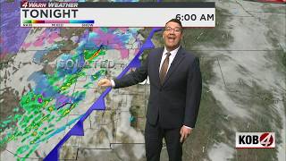 Eddie Garcia: Monday evening forecast