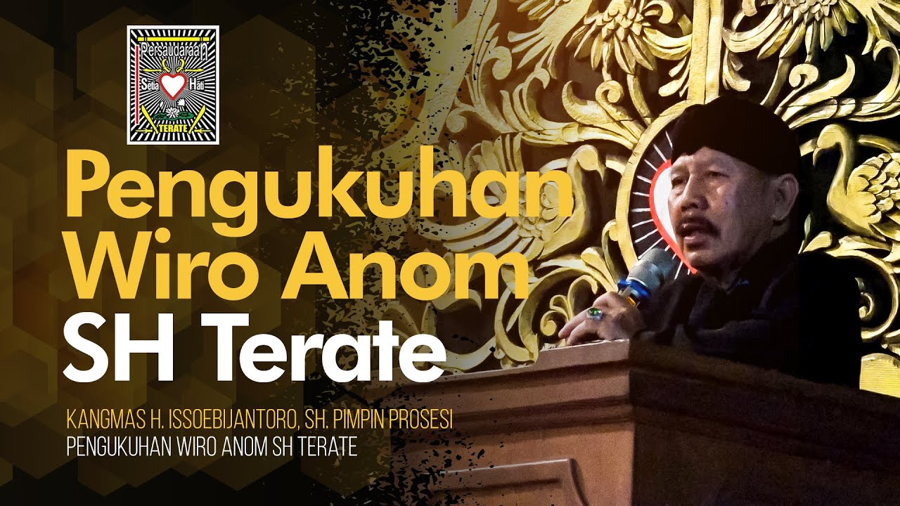 Kangmas H. Issoebijantoro, SH. Pimpin Prosesi Pengukuhan Wiro Anom SH Terate