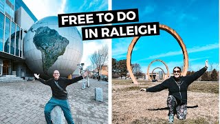 BEST CHEAP & FREE Things to do in RALEIGH, NC  |  Museums, Farmer's Market, and Yates Mill