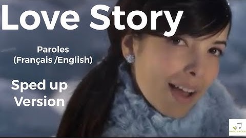Indila - Love Story (Sped up) Paroles  /lyrics in English