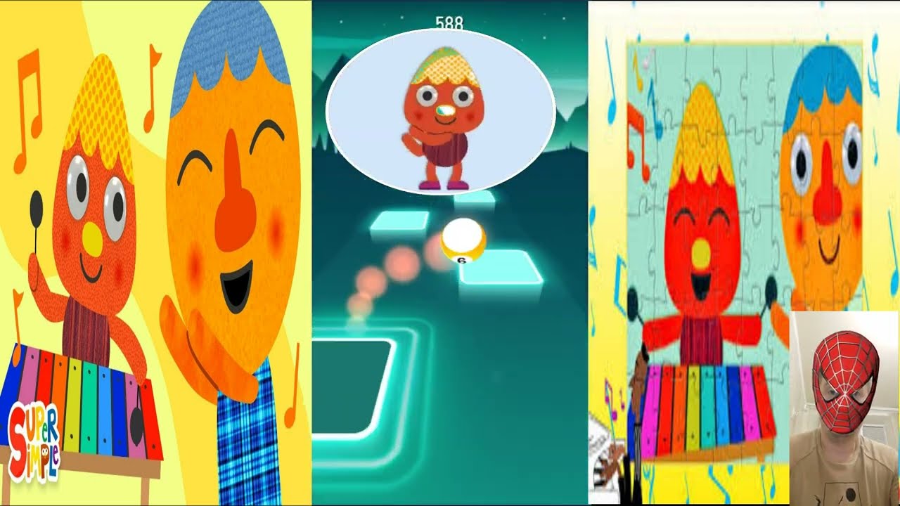 My Happy Song Noodle & Pals Super Simple Songs Tiles Hop Puzzle