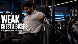 Weight Gain With Average Genetics | Chest &amp; Biceps Vlog | Natural Bodybuilding