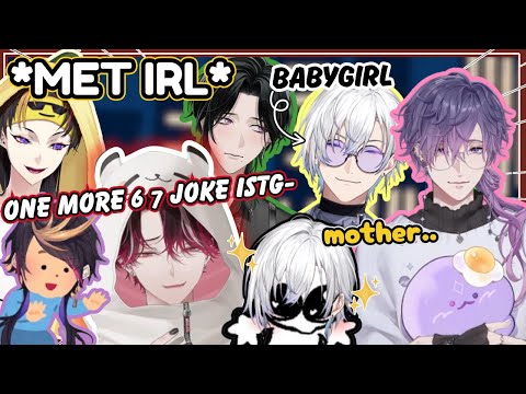 NIJI EN BOYS "First Impression" of each other after meeting IRL