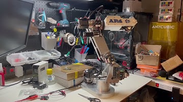 AR4 Robot Arm with Custom Closed Loop Controllers