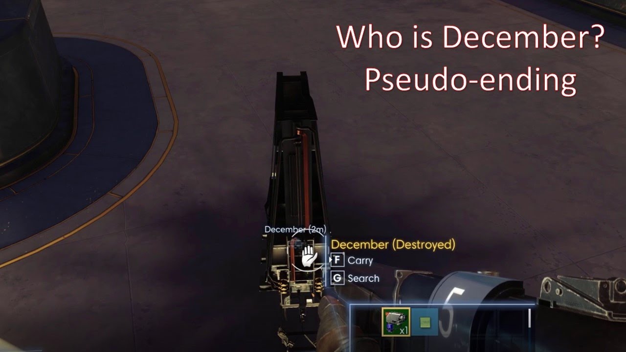 Prey - Who is December (Pseudo-Ending)