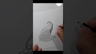 How to Draw a Cornucopia