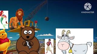 Bear Roller Coaster Ride Goat By Disney Crossover