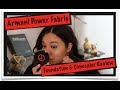Armani Power Fabric Foundation Review Ft. Armani Power Fabric Concealer