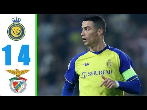 ملخص مباراة النصر و بنفيكا / اهداف مباراة كاملة / هدف رونالدو عالمي | ملخص مباراة النصر و بنفيكا / اهداف مباراة كاملة / هدف رونالدو عالمي | Thumbnail